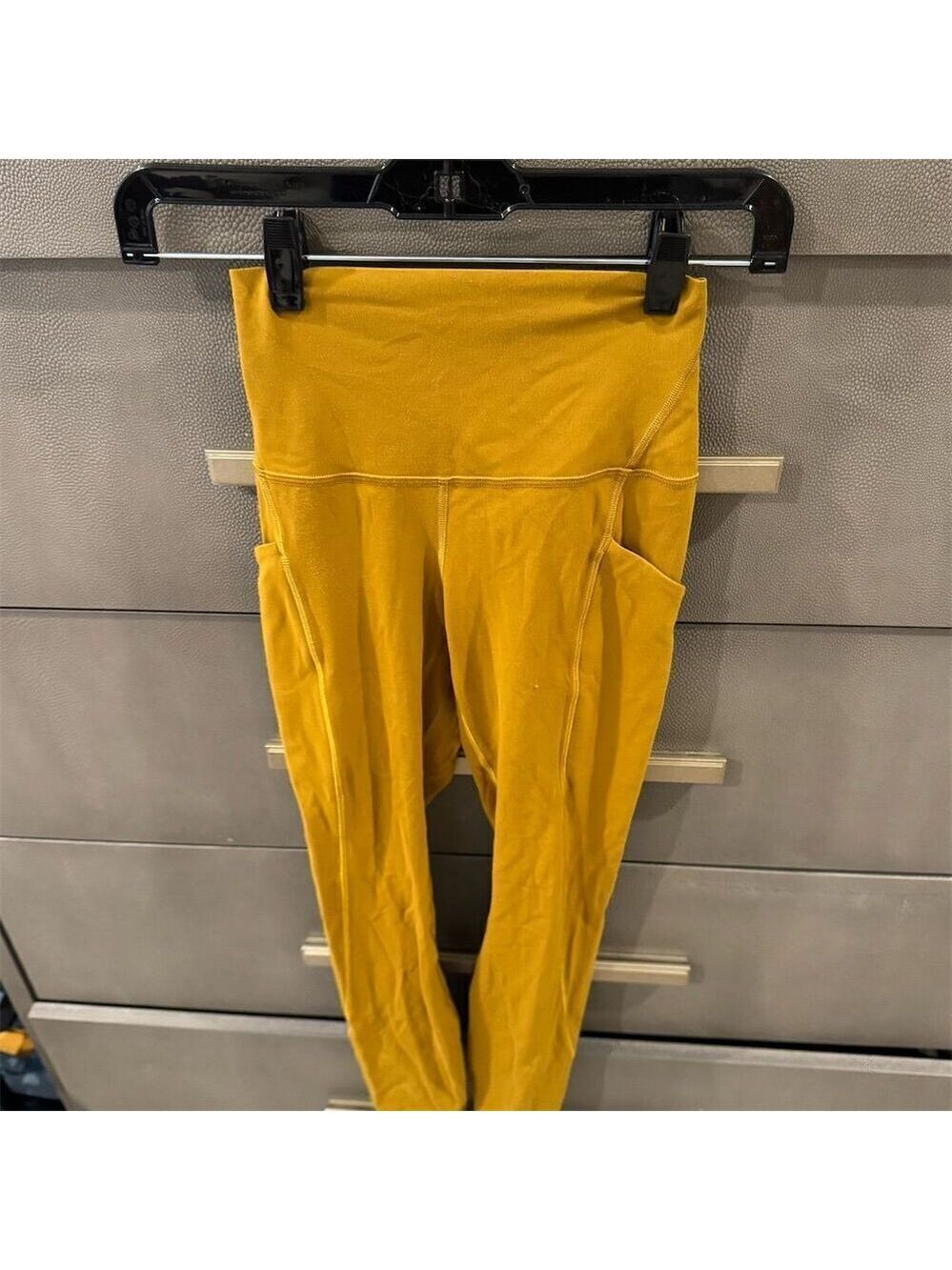 Lululemon Women's High-Rise Leggings w/ Pockets Orange Size 2 Yoga